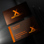 Fantazi Kartvizit Kahverengi Kağıt – Dubleks – Yaldız Baskı