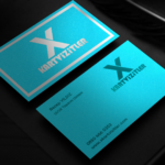 Fantazi Kartvizit Açık Mavi Kağıt – Yaldız Baskı