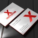 Fantazi Kartvizit – Beyaz Kağıt – Renkli Baskı – Dubleks Sıvama – Kenar Boyama