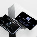 Plastik Kartvizit – Emboss – Varak Baskı – Parlak Gümüş Yaldız – 760 Mikron Oval Kesim