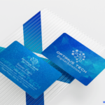 Plastik Simli Yüzey Kartvizit – Renkli Baskı – 660 Mikron